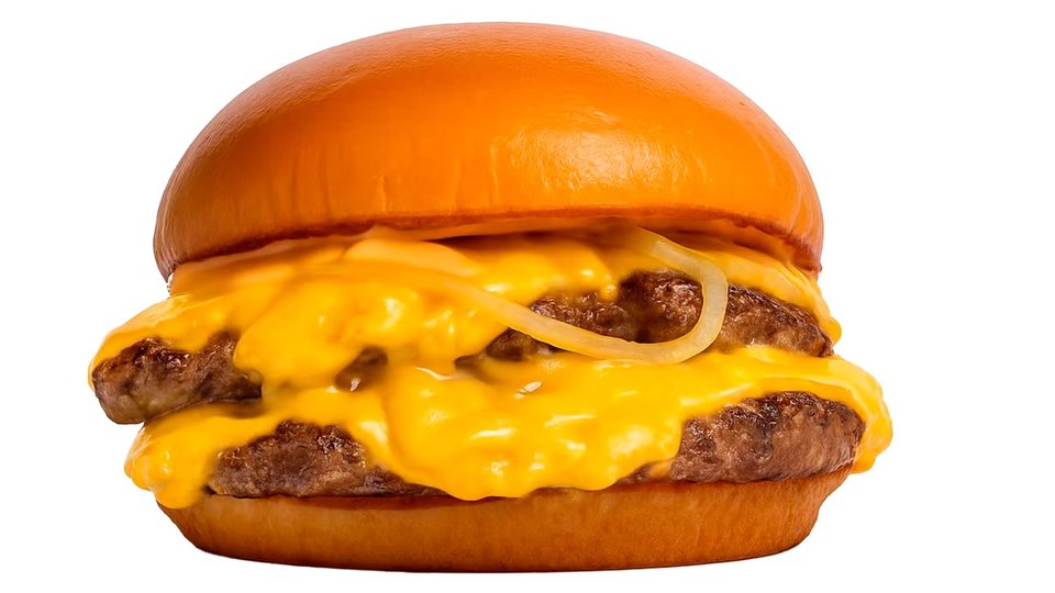 Crunch double smash burger