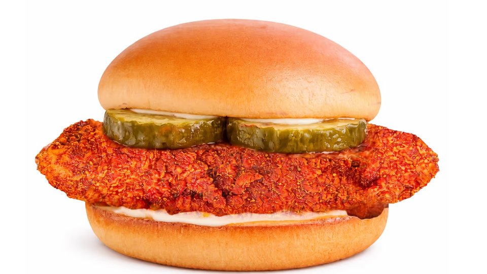 Nashville chicken sandwich